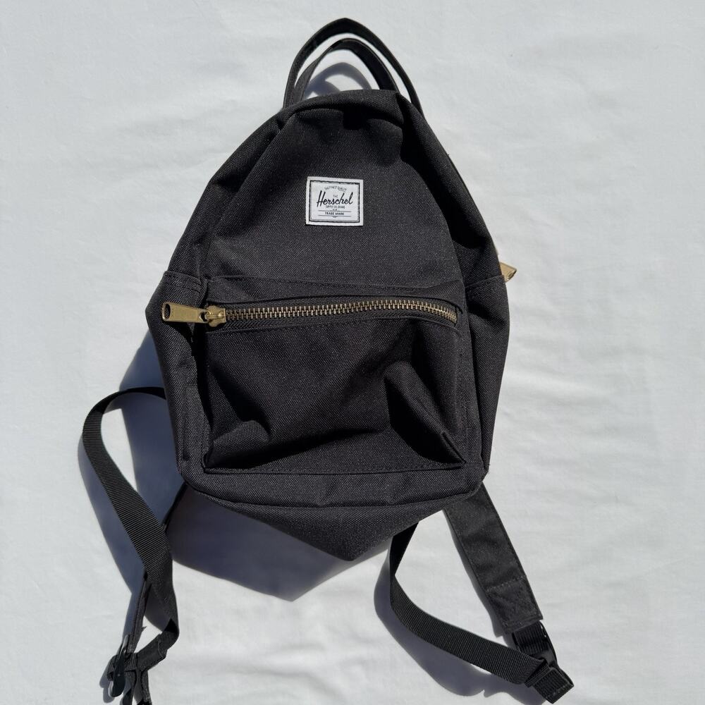 Herschel Nova Mini Backpack Black Canvas